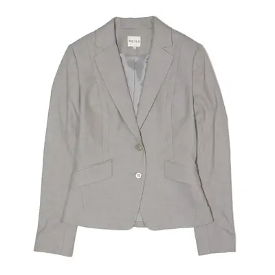 REISS Blazer Jacket Grey Womens UK 6