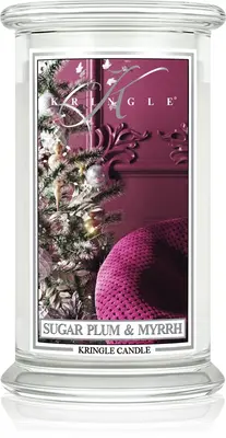 Kringle Candle Sugar Plum & Myrrh scented candle 624 g