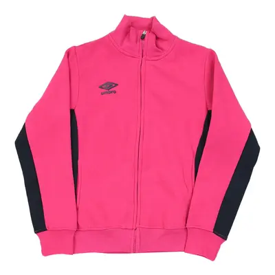 Umbro Zip Up - Small Pink Cotton