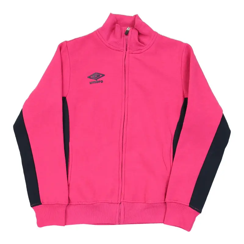 Umbro Zip Up - Small Pink Cotton