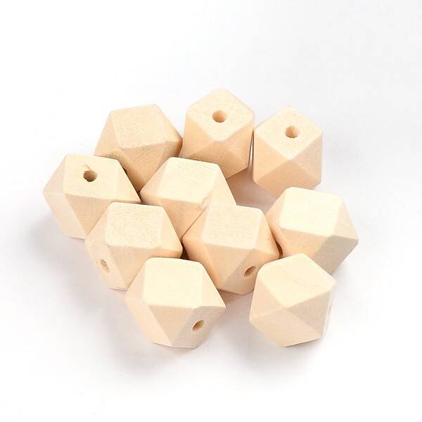 Unfinished Wood Beads