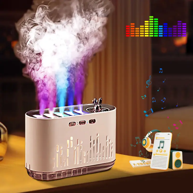 Multifunction Humidifier essential oil diffuser Portable Device,Mist Humidifiers bedroom  essentials, Air Purifier Aroma  Dif...