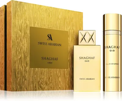 Swiss Arabian Shaghaf Oud unisex gift set