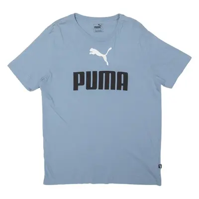 PUMA Mens T-Shirt Blue M