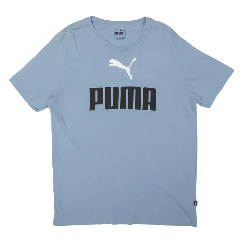 PUMA Mens T-Shirt Blue M