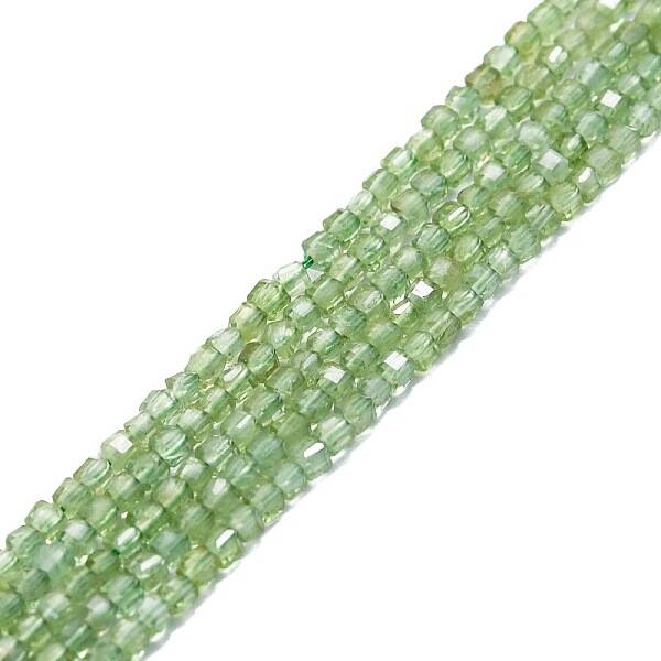 Natural Green Apatite Beads Strands