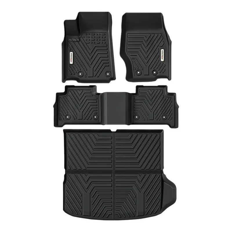 YITAMOTOR® Floor Mats & Cargo Liner for 2022-2024 Jeep Grand Cherokee (NOT for WK or Grand Cherokee L), Custom Fit TPE All W...