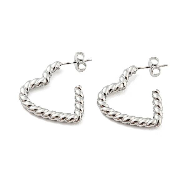 Non-Tarnish 304 Stainless Steel Stud Earring