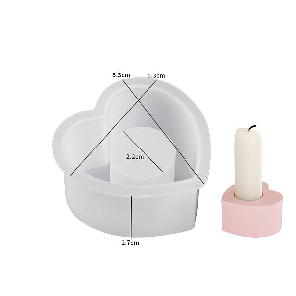 DIY Candle Holder Silicone Molds