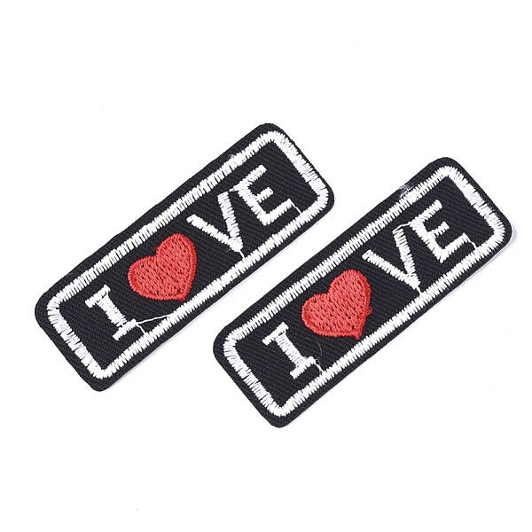 Computerized Embroidery Cloth Iron On Patches