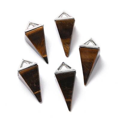 Natural Tiger Eye Pendants