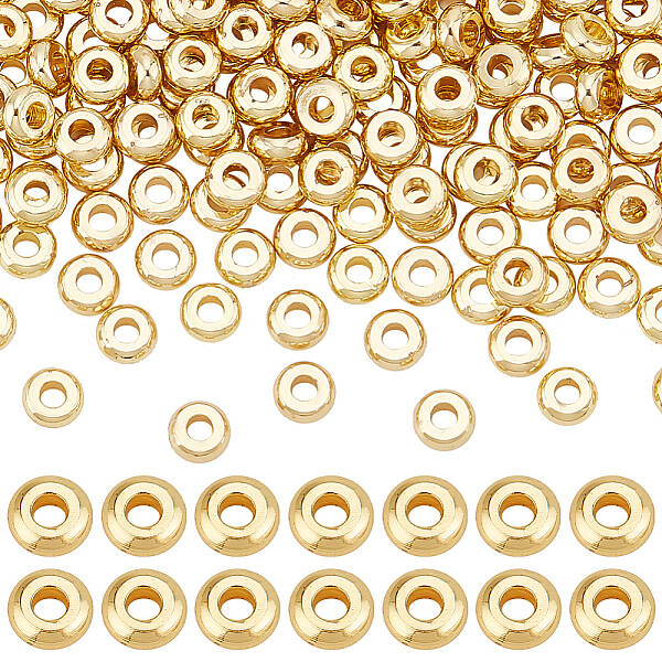 200Pcs Brass Spacer Beads