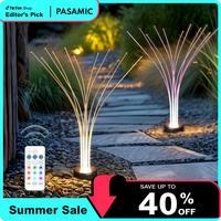 [Remote included] Reed-Shaped Garden Lights 2 Pack Reed-Shaped Landscape Light, Waterproof Modern Design Outdoor for Yard Pat...