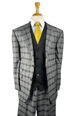 Plaid-6789-Gray-Black