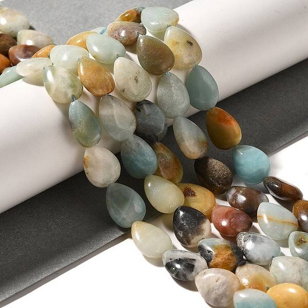 Natural Flower Amazonite Beads Strands