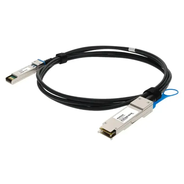 MC2309130-001 Mellanox Passive Copper Cable 1X SFP+ to QSFP 10Gbs 30 AWG 1M