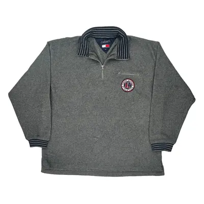 Tommy Hilfiger Fleece - Large Grey Polyester