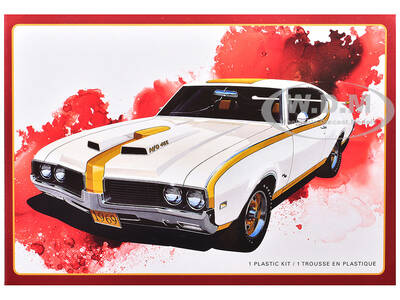 Skill 2 Model Kit 1969 Hurst Oldsmobile Cutlass 1/25 Scale Model by AMT