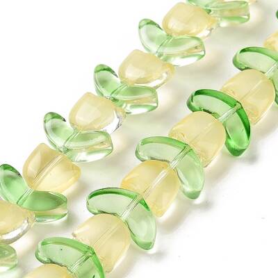 Transparent Glass Beads Strands