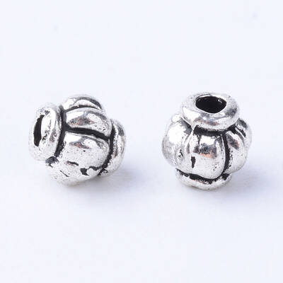 Tibetan Style Alloy Spacer Beads