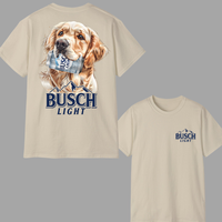 Busch Light T-shirt, Custom Dogs Beer Tees, Cool Dog with Busch Light T-shirt, Perfect Beer And Dog T-shirt For Women, For Me...