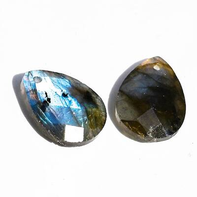Natural Labradorite Pendants