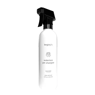 begley's waterless pet shampoo - 16oz