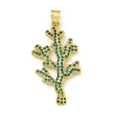 Rack Plating Brass Pave Cubic Zirconia Pendants