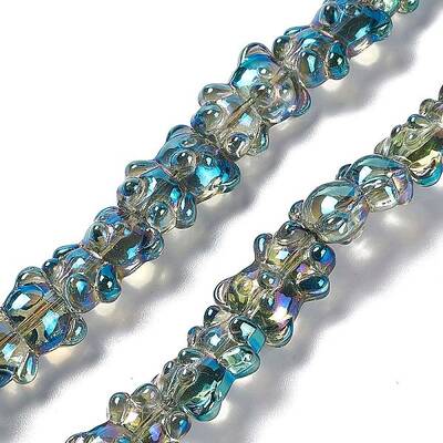 Electroplate Glass Beads Strands