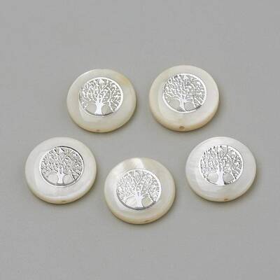 Natural Freshwater Shell Beads