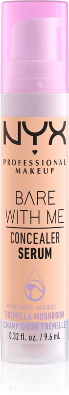 NYX Professional Makeup Bare With Me 2-in-1 Hydrating Concealer Serum Color 2.5 Medium Vanilla 9.6ml