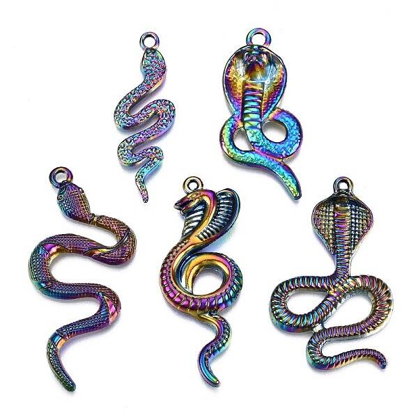 Rainbow Color Alloy Pendants