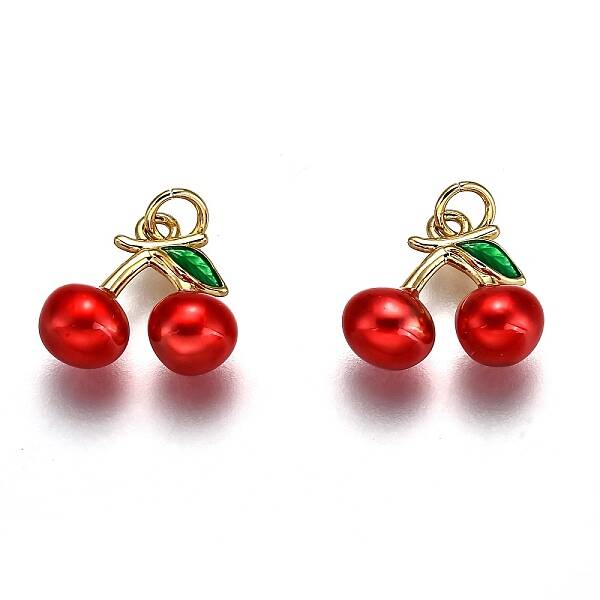 Brass Enamel Charms