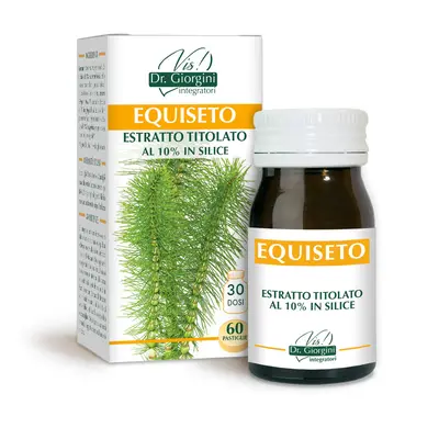 Dr Giorgini horsetail titrated extract 60 tablets of 500 mg - 30 gr