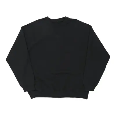 Unbranded Sweatshirt - XL Black Cotton Blend