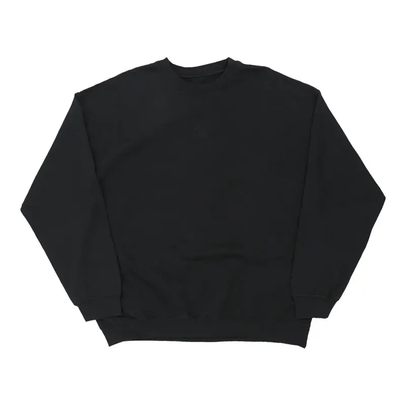 Unbranded Sweatshirt - XL Black Cotton Blend