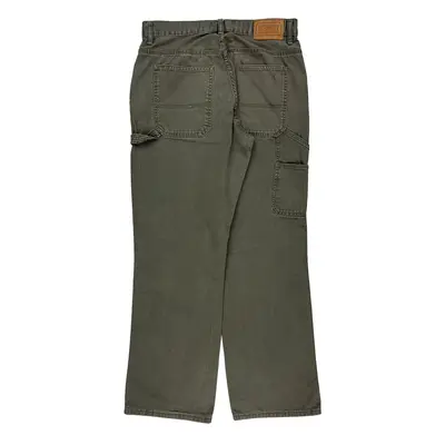 Schmidt Carpenter Trousers - 34W 31L Khaki Cotton | Size: 34″ waist
