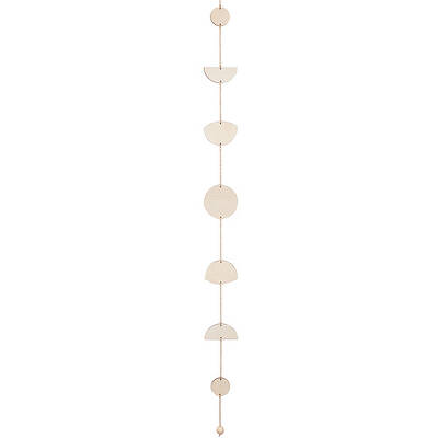 Moon Phase Bohemian Style Wooden Hanging Pendant Decorations
