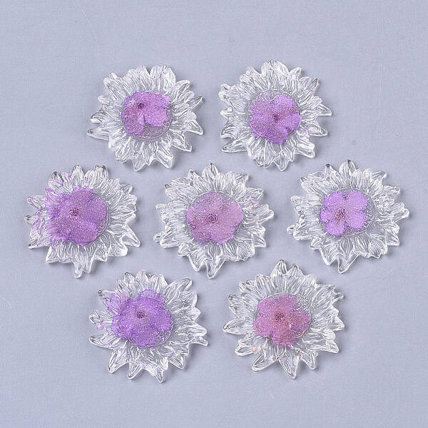 Transparent Clear Epoxy Resin Cabochons