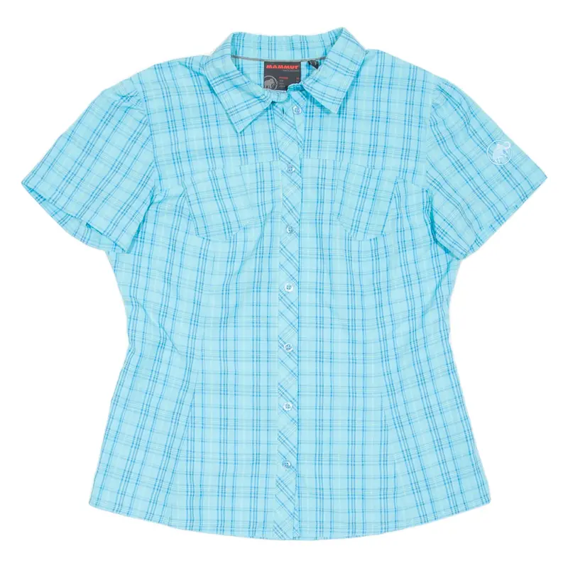 MAMMUT Womens Shirt Blue Check M