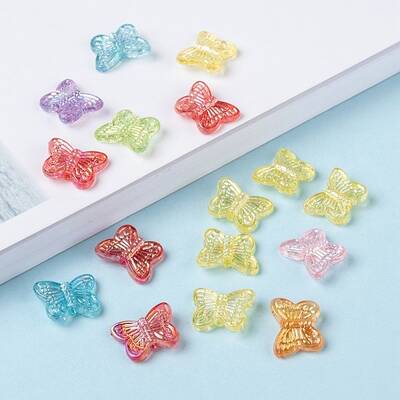 Transparent Acrylic Beads