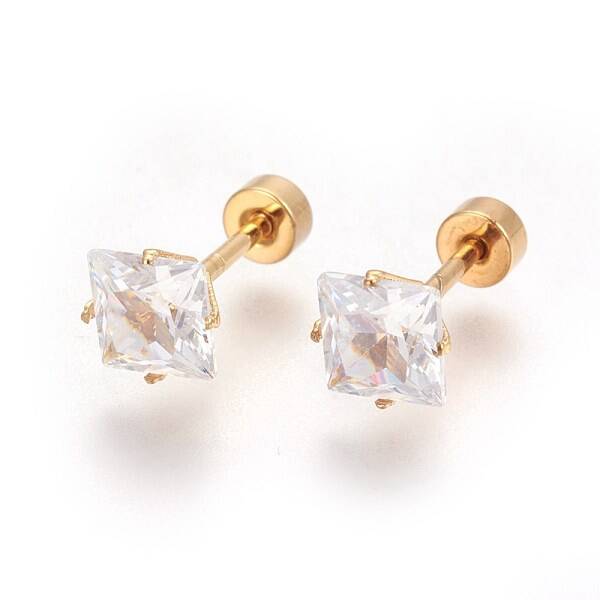 304 Stainless Steel Earlobe Plugs