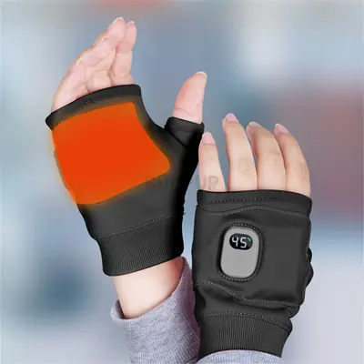 USB Rechargeable Heated Gloves for Men Women, Upgrade Non-Slip Electric Heating Glove for Cycling, Winter Hand Warmer Hunting...