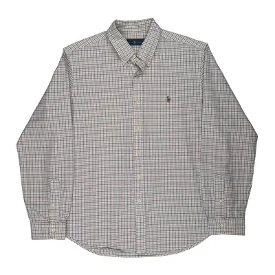 Ralph Lauren Graphic Shirt - XL White Cotton