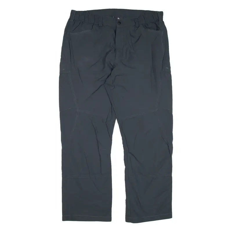 TREVOLUTION Trousers Grey Relaxed Straight Mens W34 L27