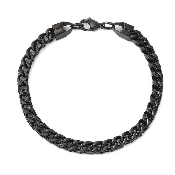 304 Stainless Steel Wheat Chain Bracelets for Men