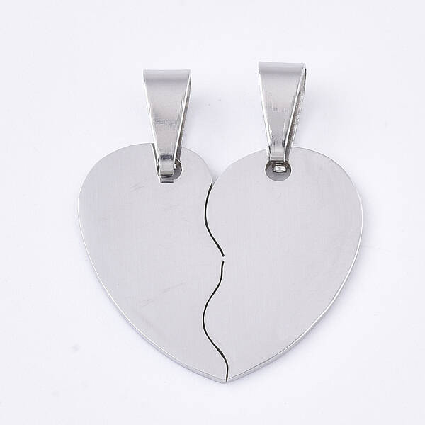 Non-Tarnish 201 Stainless Steel Split Pendants