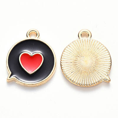 Alloy Enamel Pendants
