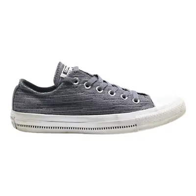 CONVERSE Low Top Trainers Blue Canvas Mens UK 6