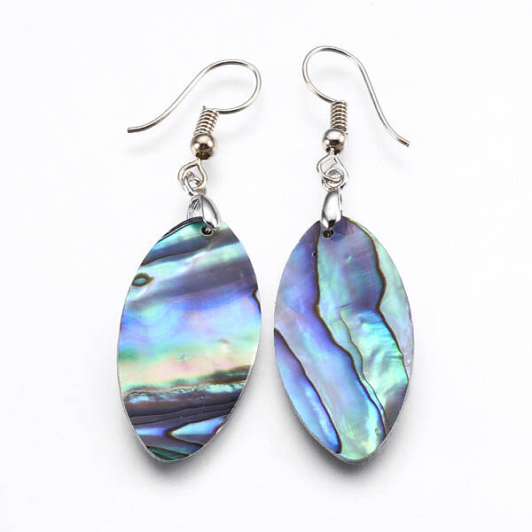 Abalone Shell/Paua Shell Dangle Earrings